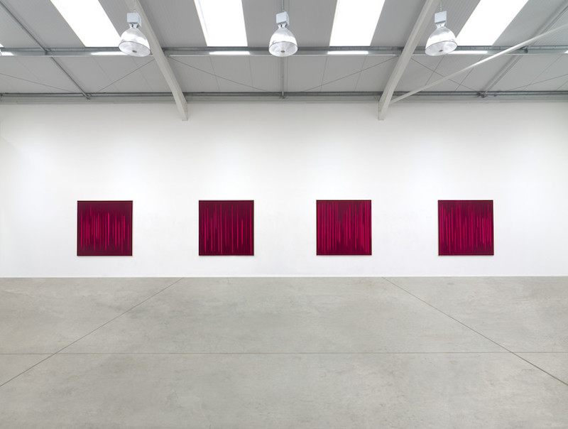 Rachel Howard, Paintings of Violence (Why I am not a mere Christian) (detail), 2011 - 2016