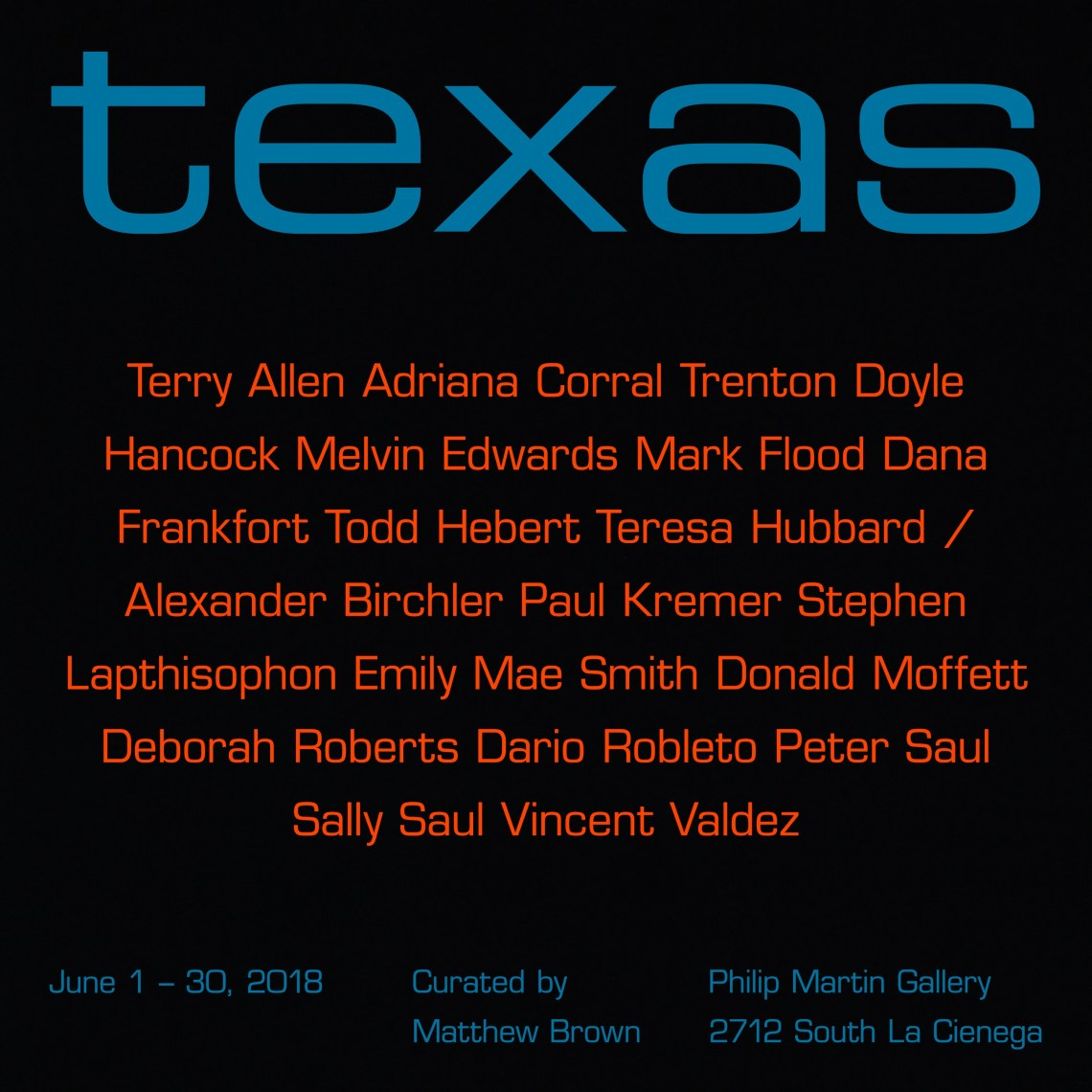 Philip Martin Gallery，Texas