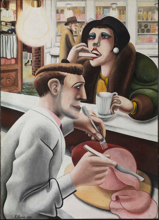 Edward Burra, The Snack bar