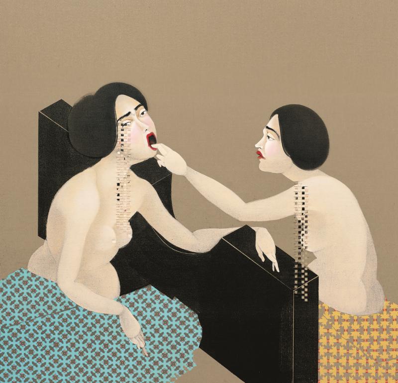 Hayv Kahraman, Barricade 1